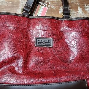 Relic burgundy purse
